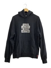画像：パーカー/L/コーデュロイ/BLK/OG　LABEL　HOODIE