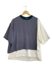 画像：Tシャツ/2/ポリエステル/GRY/22-SS-034/コンビネーションプルオーバー