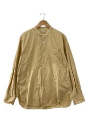 画像：長袖シャツ/3/コットン/YLW/PMAL-LS02/BAND COLLAR DRESS SHIRT