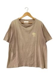 画像：Tシャツ/M/コットン/BEG/90s/白タグ/USA製/stusnics/変色、着用感あり//