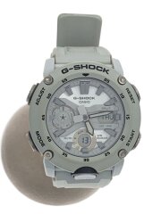 画像：クォーツ腕時計/デジアナ/ラバー/WHT/WHT/GA-2000-1A2DR