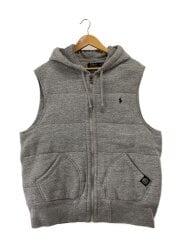 画像：ベスト/XL/コットン/GRY/無地/4700387128
