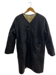 画像：リバーシブル/キルティング/フリースジャケット/S/ポリエステル/IVO/TA7055-118