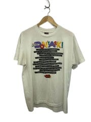 画像：Tシャツ/XL/コットン/WHT/総柄