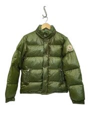 画像：ダウンジャケット/1/ポリエステル/GRN/無地
