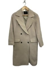 画像：チェスターコート/2/ウール/GRY/201920-17-020-07-020