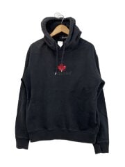 画像：MINI D2 LEAF HOODIE/パーカー/L/コットン/BLK/S74GU0522 S25042