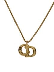 画像：CDロゴ/ネックレス/--/GLD/トップ有/レディース