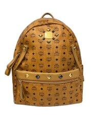 画像：DUAL STARK BACKPACK/スタッズ/リュック/PVC/BRW/総柄/MMK4SVE86CO001