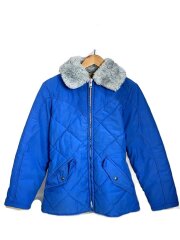 画像：ジャケット/--/ナイロン/BLU/無地