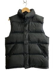 画像：ダウンベスト/M/ポリエステル/BLK/無地