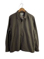 画像：長袖シャツ/S/ウール/GRY/10154