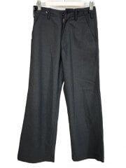 画像：ストレートパンツ/44/ウール/GRY/TAN-13-P-21210