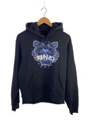 画像：パーカー/M/コットン/BLK/FB55SW3104XA/タイガーロゴ