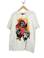画像：Tシャツ/XL/コットン/WHT/プリント