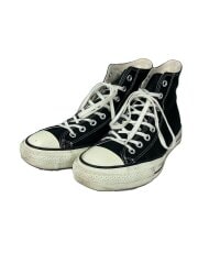 画像：ハイカットスニーカー/US9/BLK/キャンバス