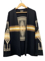 画像：カーディガン(厚手)/M/ウール/BLK/2575-0211