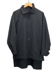画像：長袖シャツ/FREE/ポリエステル/BLK/460ESS30-0220