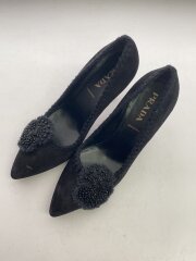 画像：パンプス/35/BLK/スウェード