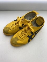 画像：ローカットスニーカー/25.5cm/YLW/スウェード/1183C102