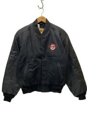 画像：スタジャン/S/アクリル/BLK/無地