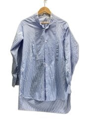 画像：長袖シャツ/XS/コットン/BLU/ストライプ/H2169193CS