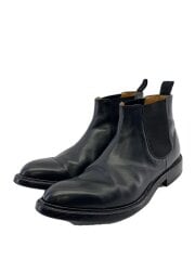 画像：サイドゴアブーツ/25.5cm/BLK/レザー/29RR CJ