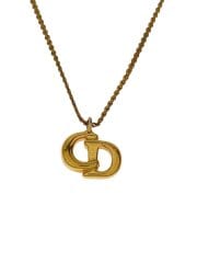 画像：Christian Dior クリスチャンディオール　ネックレス/GLD/トップ有/レディース