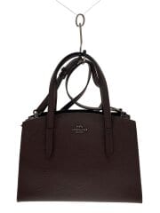 画像：ショルダーバッグ/レザー/BRW/無地/29529