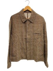 画像：ブルゾン/48/リネン/BRW/63-08-81-08501