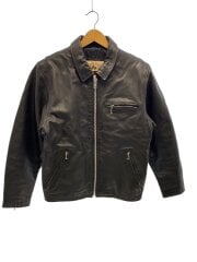 画像：foorstep/レザージャケット・ブルゾン/M/レザー/BLK