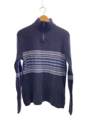 画像：ニット・セーター(薄手)/XL/ウール/NVY/T6W40NK-05