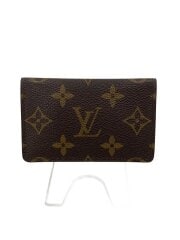 画像：ポシェット・カルト・ヴィジット_モノグラム・キャンバス/--/BRW/総柄/メンズ