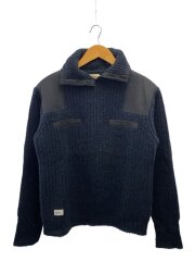 画像：ニット・セーター(厚手)/--/アクリル/NVY/無地/TSDT-KN-MO1