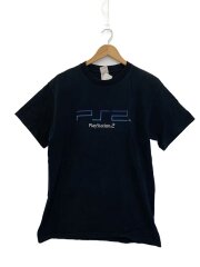 画像：Tシャツ/L/コットン/NVY/プリント