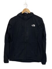 画像：MOUNTAIN SOFTSHELL HOODIE_マウンテンソフトシェルフーディ/L/ナイロン/BLK