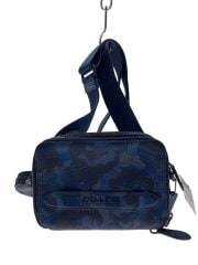 画像：ショルダーバッグ/レザー/BLU/C5530