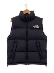 画像：NUPTSE VEST_ヌプシベスト/S/ナイロン/BLK