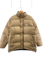 画像：ダウンジャケット/XL/ナイロン/BEG/無地/HOZ12161//