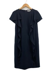 画像：ノースリーブワンピース/40/ポリエステル/ネイビー/無地