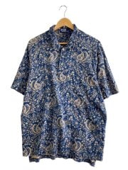 画像：90s/ポロシャツ/XXL/コットン/NVY/ペーズリー