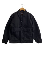 画像：BOXY JACKET/カバーオール/M/コットン/BLK//