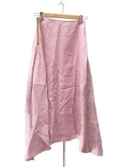 画像：ロングスカート/S/リネン/PNK/MB181-6027