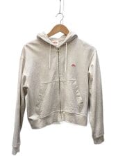 画像：ジップパーカー/36/コットン/WHT/DT-C0411