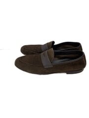 画像：スエードコインローファー/UK6.5/BRW/スウェード