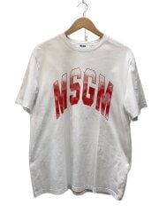 画像：Tシャツ/M/コットン/WHT/2841MDM202