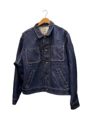 画像：Gジャン/XL/コットン/IDG/無地/pc9-a4373-0001