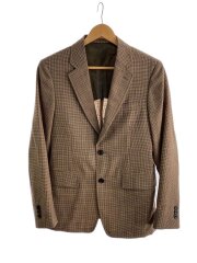 画像：テーラードジャケット/46/ウール/BRW/チェック/61-07-01-07008