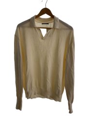 画像：ニット・セーター(薄手)/38/コットン/CRM/無地/KS24SKN04