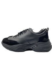 画像：ローカットスニーカー/29cm/BLK/22b-1a05ar1-90p